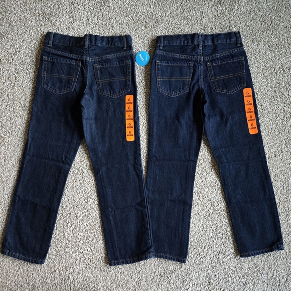 Place Straight Dark Blue Kids Jeans. Size: 6 - Picture 2 of 6